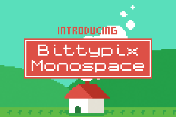 Bittypix Monospace: A Clean, Functional Font