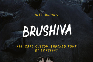 Brushiva: A Handwritten Font with Personality